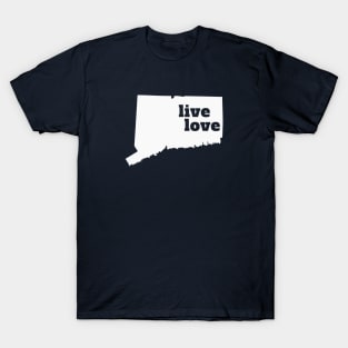 Connecticut - Live Love Connecticut T-Shirt